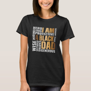 T-shirt Culture Africaine Je Suis Un Papa Noir Mois De L'H