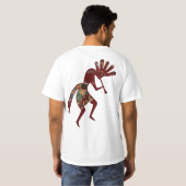 T-shirt Culture amérindienne - Danse Kokopelli 3 (Dos entier)