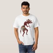 T-shirt Culture amérindienne - Danse Kokopelli 3 (Devant entier)