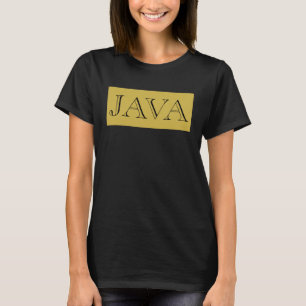 T-shirt Culture de cigares Java Fine Cigars
