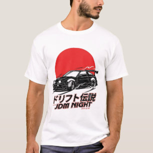 T-shirt Culture de Drift Japonais Street Racing Esthétique