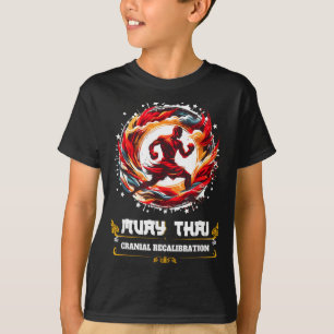 T-shirt Culture de gym de Muay Thai MMA Boxe thaïlandaise