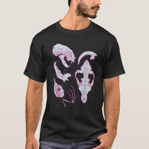 T-shirt Culture de Vautour Sorcière Wicca Os