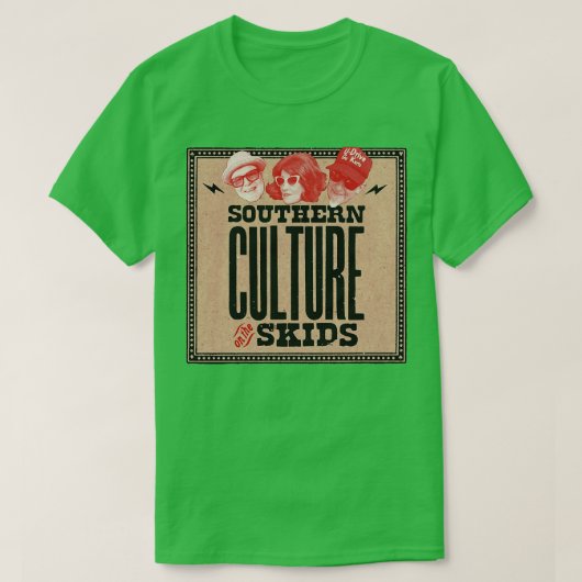 T-shirt Culture du Sud sur la foudre des Skids (Design devant)