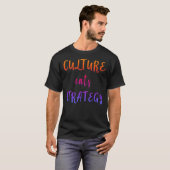 T-shirt Culture eats Strategy for Breakfast Essential T-Sh (Devant entier)
