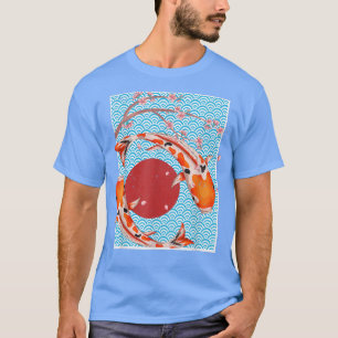 T-shirt Culture japonaise Sakura Nishikigoi Cherry Blossom