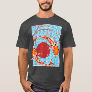 T-shirt Culture japonaise Sakura Nishikigoi Cherry Blossom