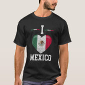 T-shirt Culture mexicaine Fierté Coeur Patrimoine hispaniq (Devant)