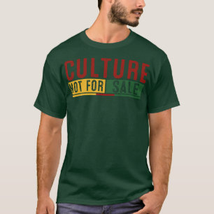 T-shirt Culture non à vendre