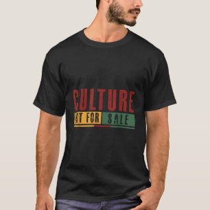 T-shirt Culture non à vendre Jundixième Africain-Américain