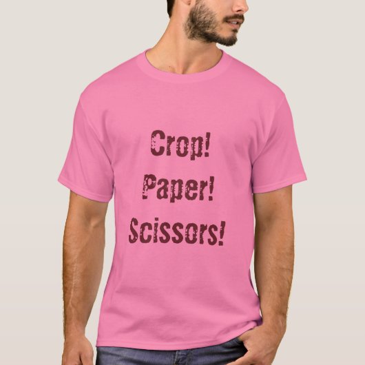 T-shirt Culture ! Papier ! Ciseaux ! (Devant)