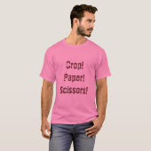 T-shirt Culture ! Papier ! Ciseaux ! (Devant entier)