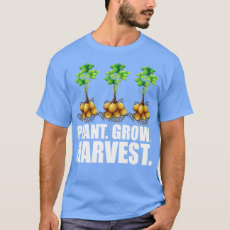 T-shirt Cultures de pomme de terre Plante Croissance récol