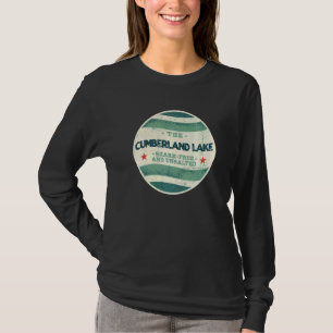 T-shirt Cumberland Lake Camping sans requin et non salé Ke