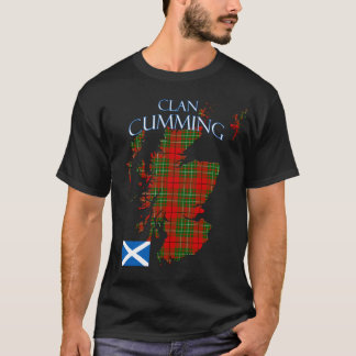 T-shirt Cumming Scottish Clan Tartan Scotland