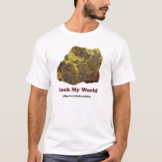 T-shirt Cummingtonite Rock My World (Devant)