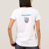 T-shirt Cup Cake Factory avec Blue Hawaii sur le dos (Dos)