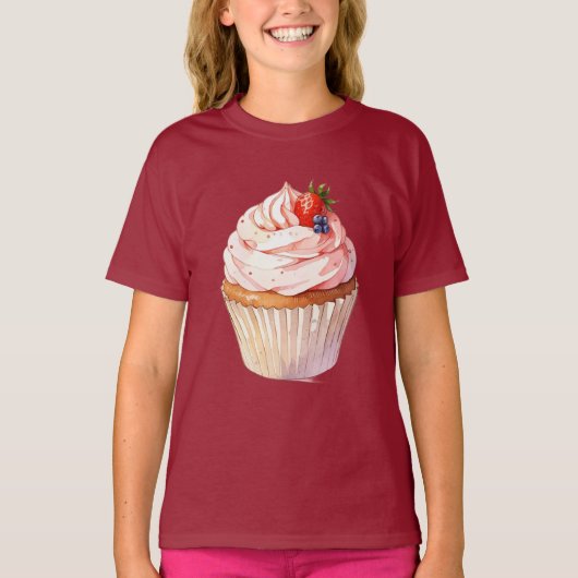 T-shirt Cupcake (Devant)