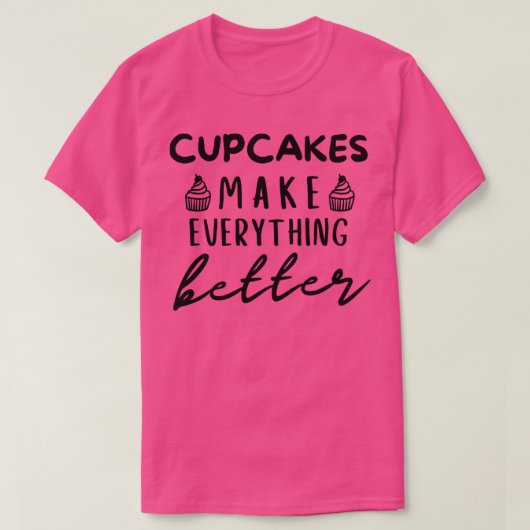 T-shirt Cupcake6 (Design devant)
