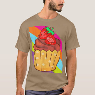 T-shirt Cupcake Bake Bakery Baker Gâteau Alimentation déli