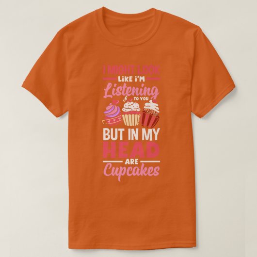 T-shirt Cupcake Baking Cute Bake Lover (Design devant)