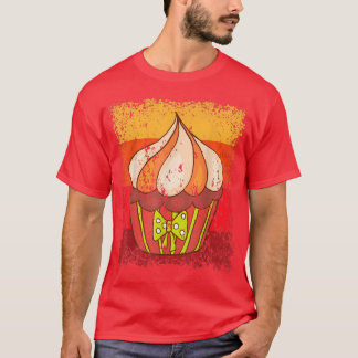 T-shirt Cupcake Boulangerie boulangerie Gâteau Vintage Rét