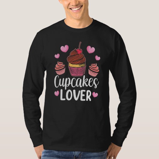 T-shirt Cupcake Cupcakes Mat Mate (Devant)