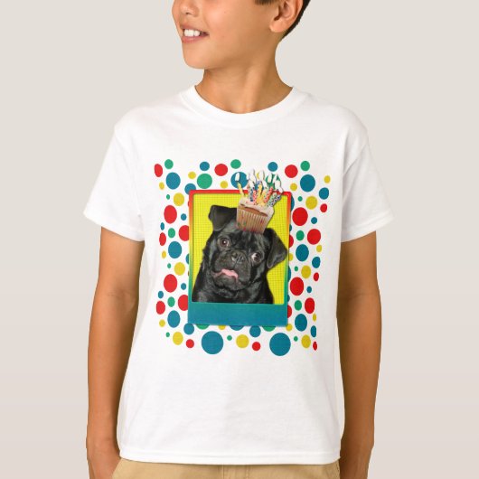 T-shirt Cupcake d'invitation - Carlin - Ruffy (Devant)