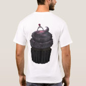 T-shirt Cupcake Fiançailles doux (Dos)