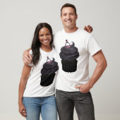 T-shirt Cupcake Fiançailles doux (Unisexe)