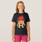 T-shirt Cupcake Halloween Diable (Devant entier)