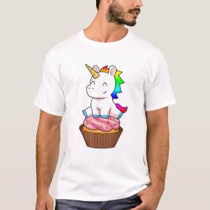 T-Shirt Cupcake Licorne