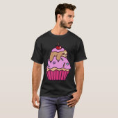 T-shirt Cupcake Sloth (Devant entier)