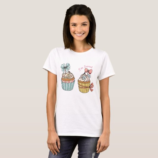T-shirt Cupcakes (Devant entier)