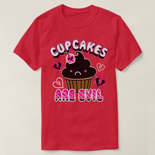 T-shirt cupcakes (Design devant)