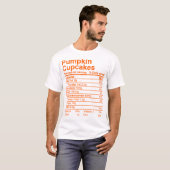 T-shirt Cupcakes citrouilles (Devant entier)