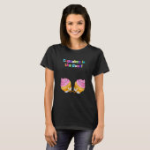 T-shirt Cupcakes Femme Dans La Faire-part De Grossesse Du (Devant entier)