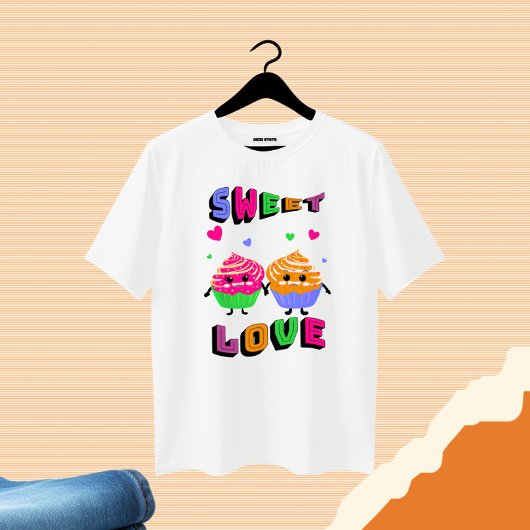 T-shirt cupcakes mignons