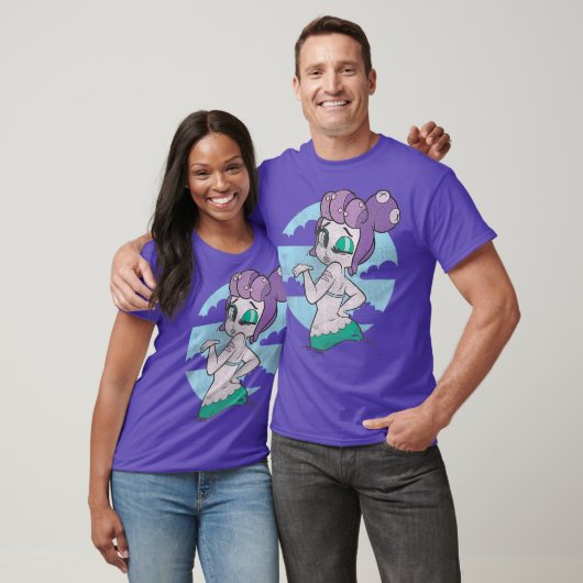 T-shirt Cuphead Cala Maria Yoo Hoo Wink (Unisexe)