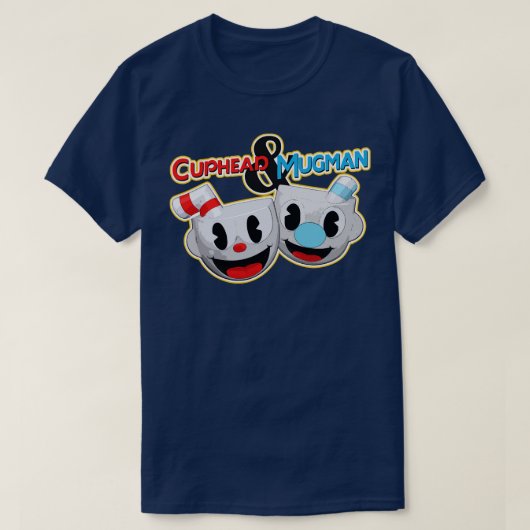 T-shirt Cuphead et Mugman (Design devant)
