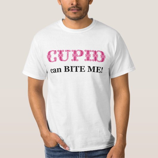 T-shirt Cupid - Bite Me (Devant)