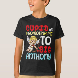 T-shirt Cupid me promeut au grand Anthony Valentine encein