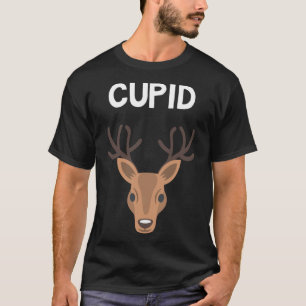 T-shirt Cupid Père Noël Reindeer Matching Family Group Chr
