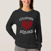 T-shirt Cupid Squad T Shirt Family and Couples Valentines  (Devant)