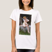 T-shirt Cupidé avec un papillon, Bouguereau (Devant)