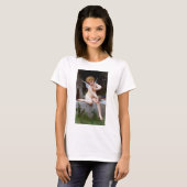 T-shirt Cupidé avec un papillon, Bouguereau (Devant entier)