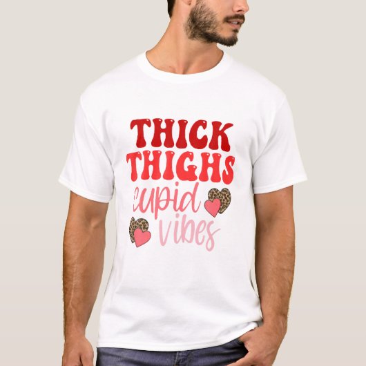 T-shirt Cupide Vibes - Saint Valentin (Devant)