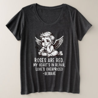 T-Shirt Cupidon anti-Saint-Valentin sarcastique