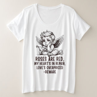T-shirt Cupidon anti-Saint-Valentin sarcastique
