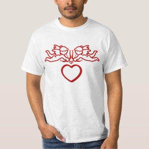 T-shirt Cupidon Strikes TWICE chemise personnalisée - choi